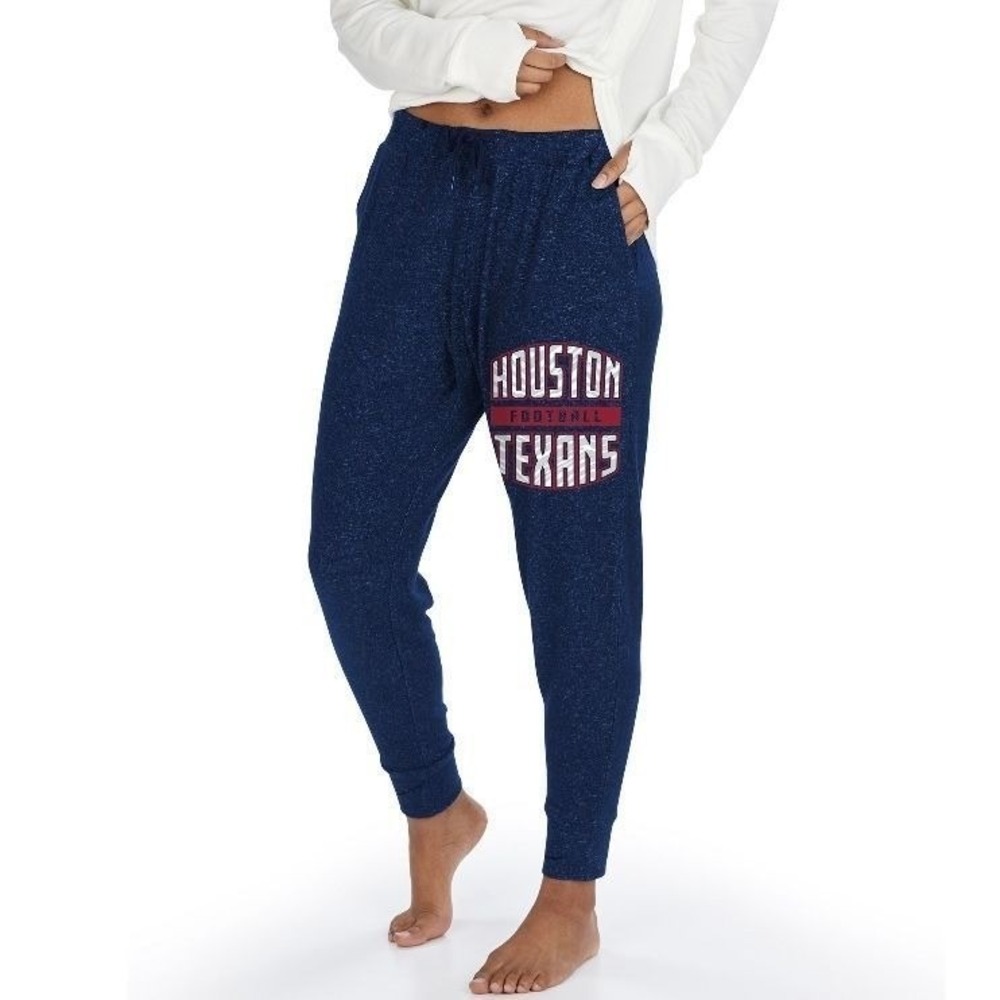 NFL Team Apparel Houston Texans NWT Ladies Soft Jogger Zubaz Large New with Tags